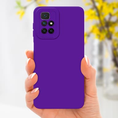Xiaomi RedMi 10 Deksel case (lilla)