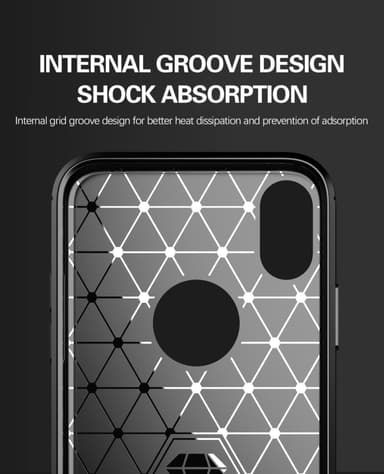 Deksel iPhone XS MAX ultra slim (blå)