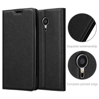 MEIZU MX5 lommebokdeksel case (svart)