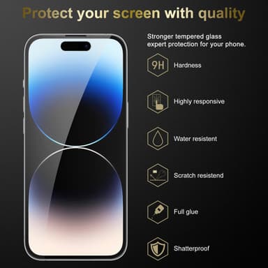 iPhone 14 PRO MAX Skjermbeskytter Skärmskydd