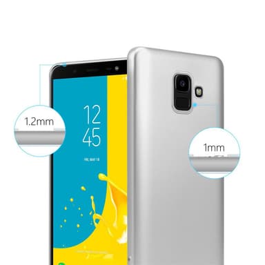 Deksel Samsung Galaxy J6 2018 Case Cover (sølv)