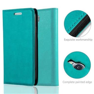 Samsung Galaxy S4 lommebokdeksel case (turkis)