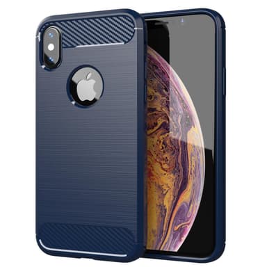Deksel iPhone XS MAX ultra slim (blå)