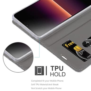 Sony Xperia L4 lommebokdeksel etui (grå)