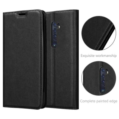 Oppo Reno2 Z lommebokdeksel case (svart)