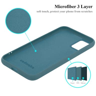 Samsung Galaxy M31s silikondeksel case (Grønn)