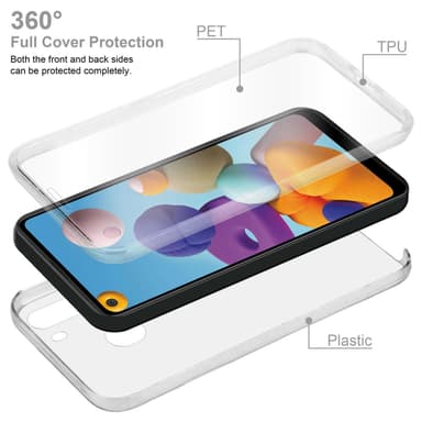 Samsung Galaxy A21 Deksel 360 Case Cover