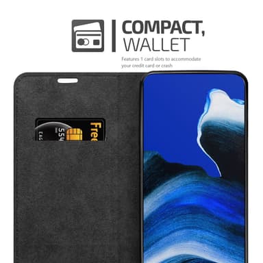 Oppo Reno2 Z lommebokdeksel case (svart)