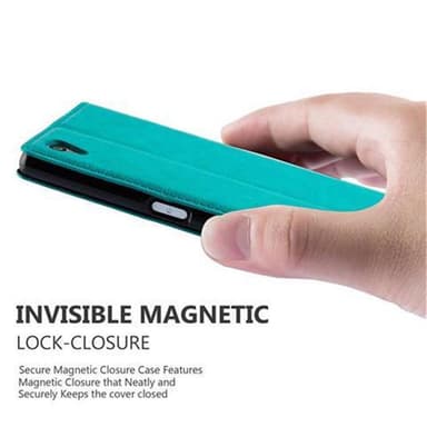 Sony Xperia Z5 lommebokdeksel case (turkis)