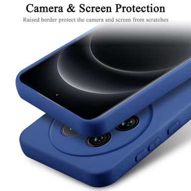 Xiaomi 14 Ultra silikondeksel case (Blå)