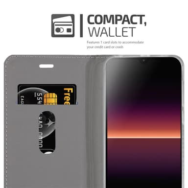 Sony Xperia L4 lommebokdeksel etui (grå)