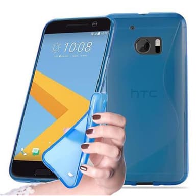HTC ONE M10 silikondeksel case (blå)