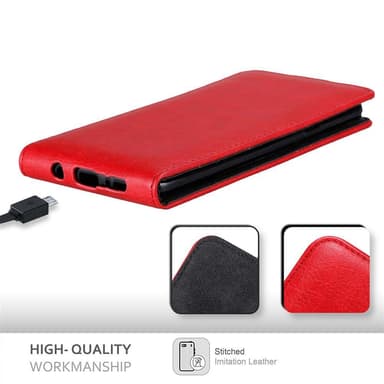 Samsung Galaxy S9 PLUS deksel flip cover (rød)