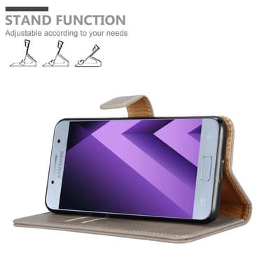 Samsung Galaxy A7 2017 lommebokdeksel etui (brun)