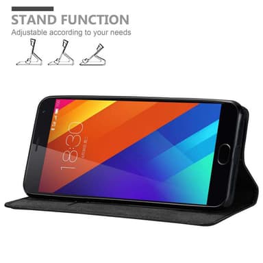 MEIZU MX5 lommebokdeksel case (svart)