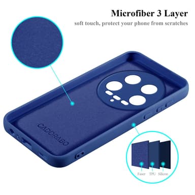 Xiaomi 14 Ultra silikondeksel case (Blå)