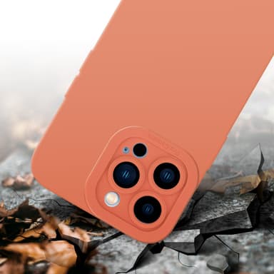 iPhone 12 PRO MAX Deksel case (oransje)