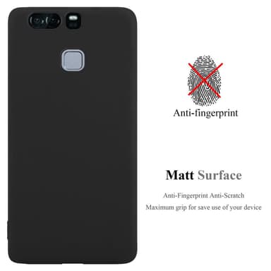 Deksel Huawei P9 Silikon cover (svart)
