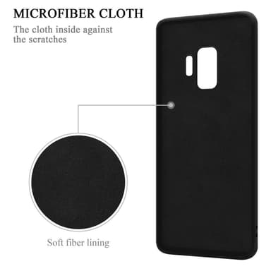 Deksel Samsung Galaxy S9 Ring Case (svart)