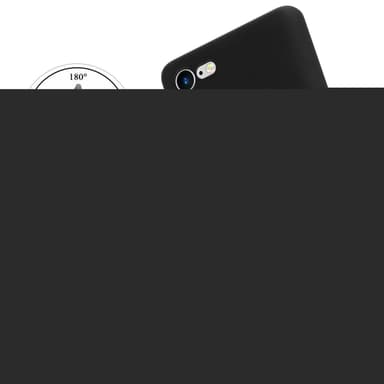 Deksel iPhone 7 / 7S / 8 / SE 2020 Ring Case (svart)