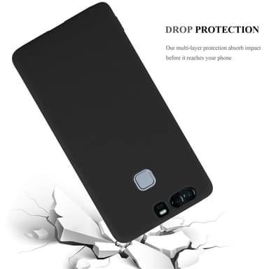 Deksel Huawei P9 Silikon cover (svart)