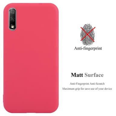 Deksel Honor 9X Silikon cover (rød)