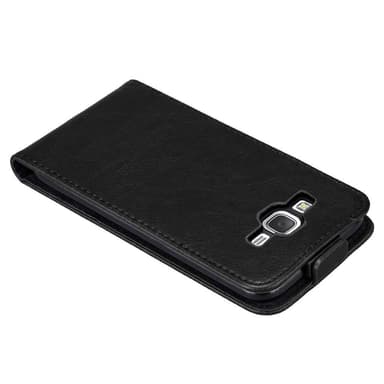 Samsung Galaxy J7 2015 deksel flip cover (svart)