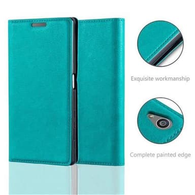 Sony Xperia Z5 lommebokdeksel case (turkis)