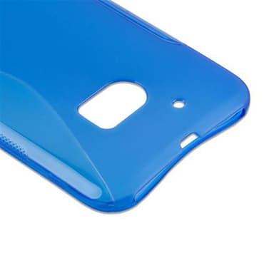 HTC ONE M10 silikondeksel case (blå)