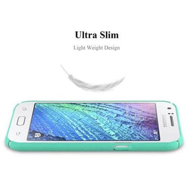 Samsung Galaxy J1 2015 Hardt Deksel Cover (grønn)