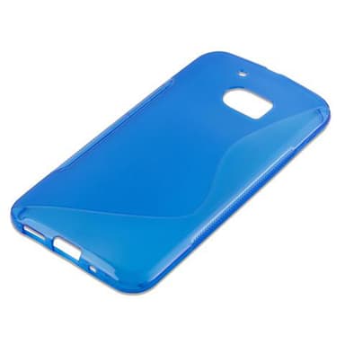 HTC ONE M10 silikondeksel case (blå)