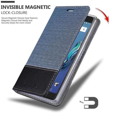 WIKO TOMMY 3 lommebokdeksel etui (blå)