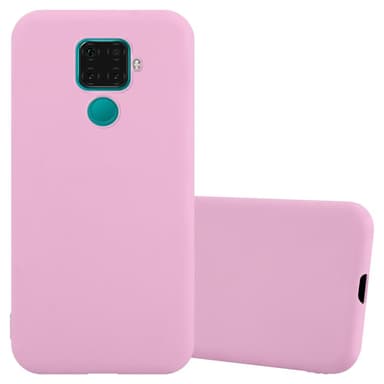 Deksel Huawei MATE 30 LITE Silikon cover (rosa)