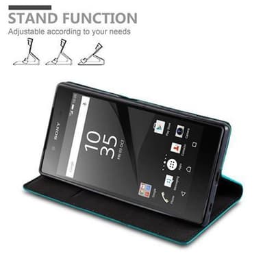 Sony Xperia Z5 lommebokdeksel case (turkis)
