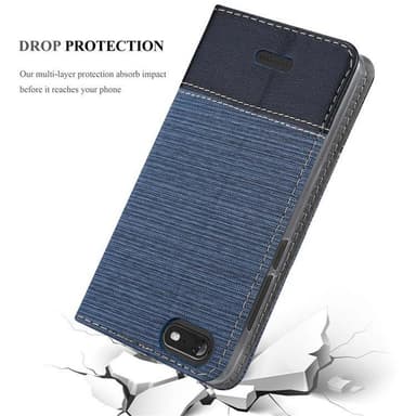WIKO TOMMY 3 lommebokdeksel etui (blå)