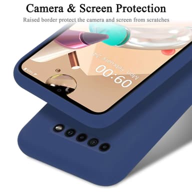 LG K41S silikondeksel case (Blå)