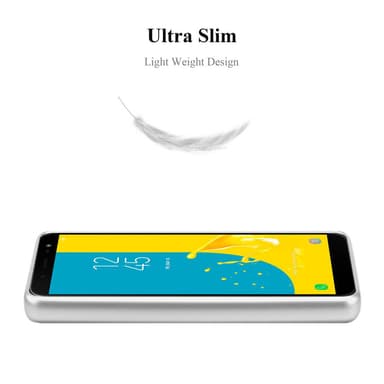 Deksel Samsung Galaxy J6 2018 Case Cover (sølv)