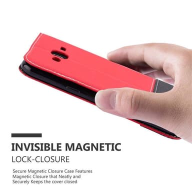 Samsung Galaxy J3 2016 Deksel Case Cover (rød)