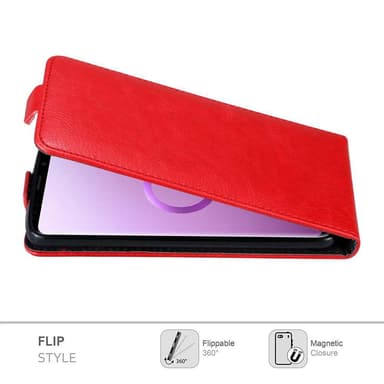 Samsung Galaxy S9 PLUS deksel flip cover (rød)