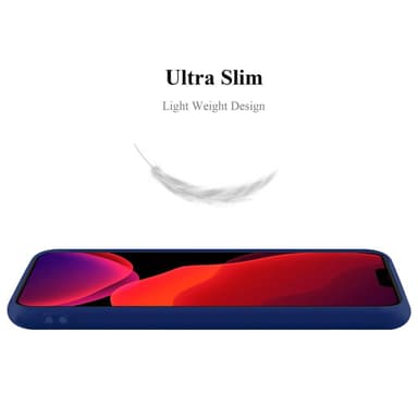Deksel iPhone 12 PRO MAX Silikon cover (blå)