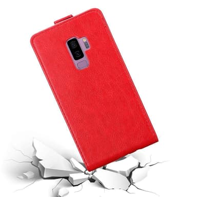 Samsung Galaxy S9 PLUS deksel flip cover (rød)