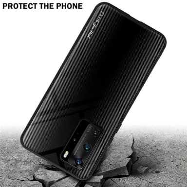 Huawei P40 PRO / P40 PRO+ Deksel Case Cover (svart)