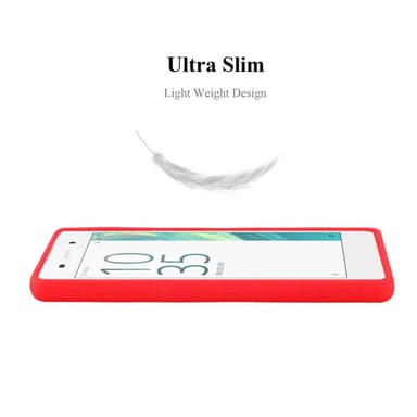 Deksel Sony Xperia E5 case (rød)