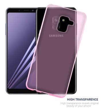 Samsung Galaxy A8 2018 deksel ultra slim (rosa)