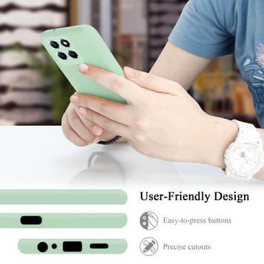 Honor X8 5G silikondeksel case (Grønn)