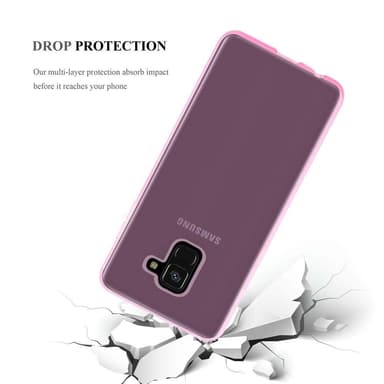 Samsung Galaxy A8 2018 deksel ultra slim (rosa)