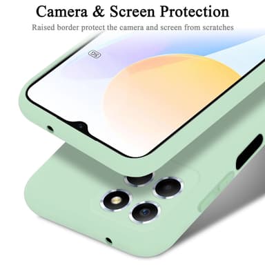 Honor X8 5G silikondeksel case (Grønn)