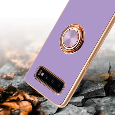 Samsung Galaxy S10 PLUS silikondeksel case (lilla)