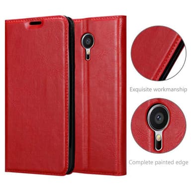 MEIZU MX5 lommebokdeksel case (rød)