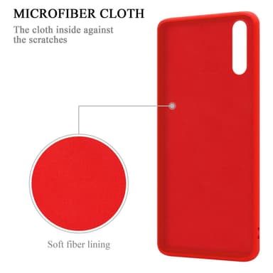 Deksel Huawei P20 Ring Case (rød)
